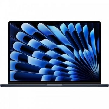 Laptop MacBook Air 15 cu Liquid Retina 15.3 inch M3 16GB 1TB SSD macOS Midnight