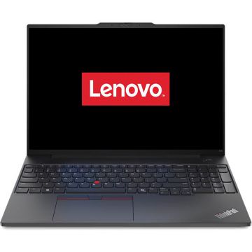 Laptop ThinkPad E16 Gen 2 16 inch WUXGA Intel Core Ultra 7 155H 16GB DDR5 512GB SSD Graphite Black