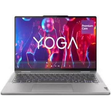 Laptop Yoga 7 2-in-1 14AHP9 14 inch WUXGA OLED Touch AMD Ryzen 5 8640HS 16GB DDR5 1TB SSD Windows 11 Home Arctic Grey