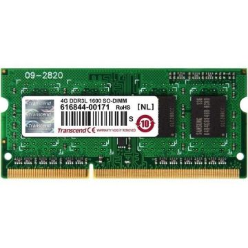 Transcend Transcend SODIMM, 4GB, 1600MHz, DDR3L, CL11