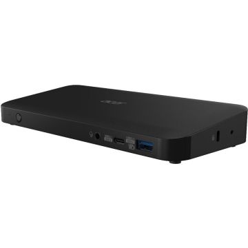 Acer Docking station Acer USB Type-C III, 1 x mic / headphones combo, 1 x HDMI, 1 x USB 3.1 Type-C, 1 x USB 3.1 Type-C + Charge, 2 x DisplayPort, 3 x USB 3.1, 1 x RJ45