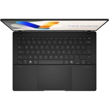 Asus Laptop ASUS 14'' Vivobook S 14 OLED M5406UA, 3K 120Hz, Procesor AMD Ryzen™ 7 8845HS (16M Cache, up to 5.1 GHz), 16GB LPDDR5X, 1TB SSD, AMD Radeon 780M, No OS, Negru