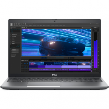 Laptop Dell Precision 3591 (Procesor Intel® Core™ Ultra 7 165H (24M Cache, up to 5.0 GHz), 15.6inch FHD, 32GB DDR5, 1TB SSD, NVIDIA GeForce RTX 2000 Ada @8GB, Win 11 Pro, Gri)