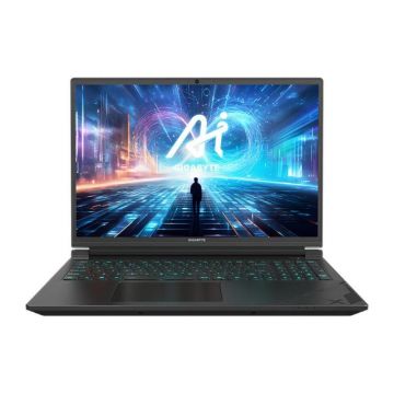 Laptop Gaming Gigabyte G6X 9MG, 16'' ,FHD+, 165Hz, Intel Core i7-13650HX, 16GB DDR5, 1TB SSD, GeForce RTX 4050, Free DOS, Gunmetal Gray