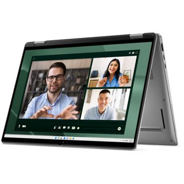 Laptop Latitude 7450 2-in-1 14 inch FHD+ Touch Intel Core Ultra 7 165U 32GB DDR5 1TB SSD FGP Windows 11 Pro 3Y NBD Grey