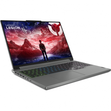 Laptop Legion Slim 5 WQXGA 16 inch AMD Ryzen 7 8845HS 32GB 1TB RTX 4070 Free Dos Luna Grey