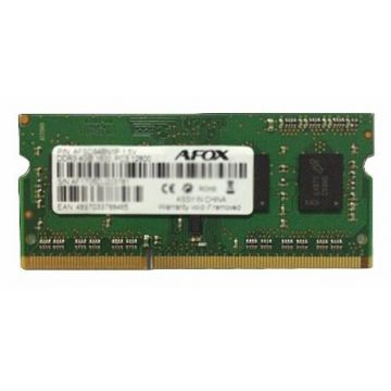 Memorie laptop AFOX AFSD38AK1L, SO-DIMM, 8GB, DDR3, 1333 MHz, 1.35V