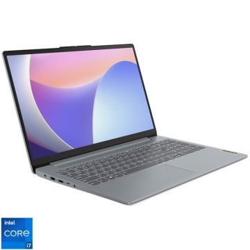 Laptop Lenovo 15.6'' IdeaPad Slim 3 15IRH8, FHD, Procesor Intel® Core™ i7-13620H (24M Cache, up to 4.90 GHz), 16GB LPDDR5, 512GB SSD, Intel UHD, No OS, Arctic Grey