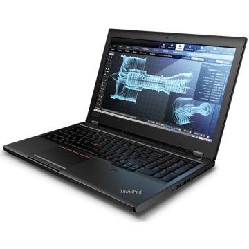 Laptop Refurbished ThinkPad P52 Intel Xeon E-2176M 2.70 GHz up to 4.40 GHz 16GB DDR4 512GB SSD nVidia Quadro 15.6 inch Webcam