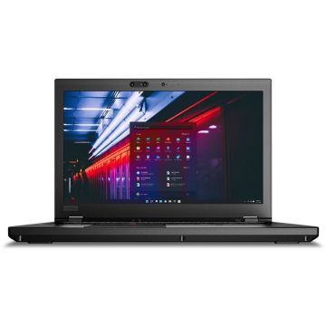 Laptop Refurbished ThinkPad P52s Intel Core i7-8550U 1.80 GHz up to 4.00 GHz 16GB DDR4 240GB SSD NVIDIA Quadro 15.6 inch FHD Webcam