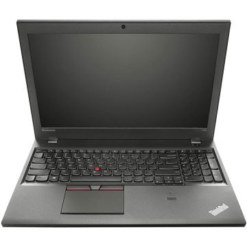 Laptop Refurbished ThinkPad T550 Intel Core i7-5600U 2.60GHz up to 3.20GHz 8GB DDR3 240GB SSD 15.6Inch HD Webcam