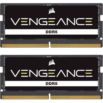 Memorie notebook Corsair Vengeance 32GB, DDR5, 5200MHz, CL44, 1.1v, Dual Channel Kit