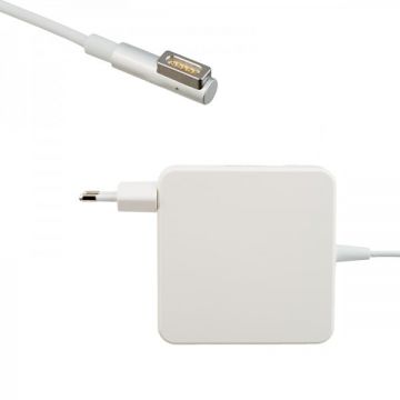 Set incarcator adaptor 60W si cablu alimentare magnetic in L tip Magsafe 1 pentru Macbook,2m