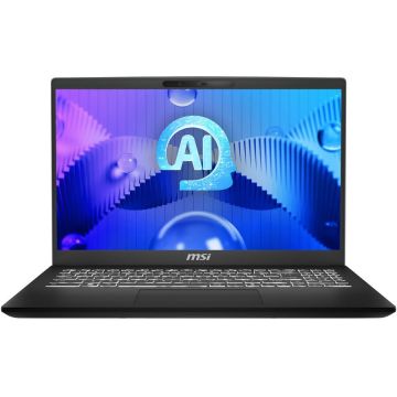 Laptop Modern 15 H AI C1MG-013PL Ultra 5 125H 15.6inch 60Hz IPS-Level 16GB 512GB Intel Arc Graphics Windows 11 Home Negru