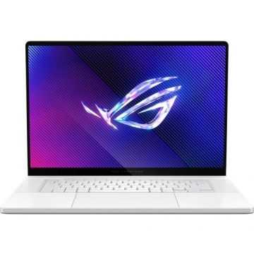 Laptop ROG Zephyrus G16 16 inch WQXGA AMD Ryzen AI 9 HX 370 32GB 1TB SSD RTX 4060 Free Dos White