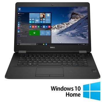 Laptop Refurbished DELL Latitude E7470, Intel Core i5-6300U 2.40GHz, 8GB DDR4, 256GB SSD, 14 Inch Full HD, Webcam + Windows 10 Home