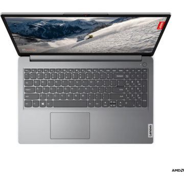 Lenovo Laptop Lenovo 15.6'' IdeaPad 1 15ALC7, FHD, Procesor AMD Ryzen™ 5 5500U (8M Cache, up to 4.0 GHz), 16GB DDR4, 512GB SSD, Radeon, No OS, Gri