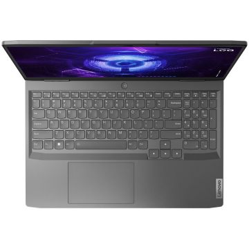 Lenovo Laptop Lenovo 15.6'' IdeaPad Slim 3 15ABR8, FHD IPS, Procesor AMD Ryzen™ 5 7430U (16M Cache, up to 4.3 GHz), 16GB DDR4, 512GB SSD, AMD Radeon, No OS, Gri