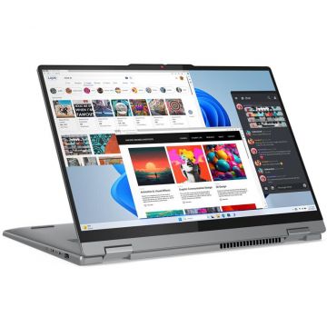 Lenovo Ultrabook Lenovo 16'' IdeaPad 5 2-in-1 16IRU9, WUXGA IPS Touch, Procesor Intel® Core™ 7 150U (12M Cache, up to 5.40 GHz), 16GB LPDDR5X, 1TB SSD, Intel Graphics, Win 11 Home, Gri