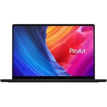 Asus Laptop ASUS 16'' ProArt P16 OLED H7606WI, 4K Touch, Procesor AMD Ryzen™ AI 9 HX 370 (24M Cache, up to 5.1 GHz), 64GB LPDDR5X, 2TB SSD, GeForce RTX 4070 8GB, Win 11 Pro, Negru