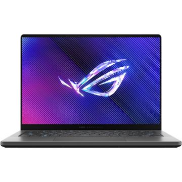 Asus Laptop ASUS Gaming 14'' ROG Zephyrus G14 GA403UI, 3K OLED 120Hz, Procesor AMD Ryzen™ 9 8945HS (16M Cache, up to 5.2 GHz), 32GB LPDDR5X, 1TB SSD, GeForce RTX 4070 8GB, No OS, Gri