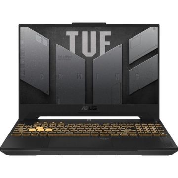 Asus Laptop ASUS Gaming 15.6'' TUF F15 FX507VV, FHD 144Hz, Procesor Intel® Core™ i7-13620H (24M Cache, up to 4.90 GHz), 16GB DDR5, 512GB SSD, GeForce RTX 4060 8GB, No OS, Gri