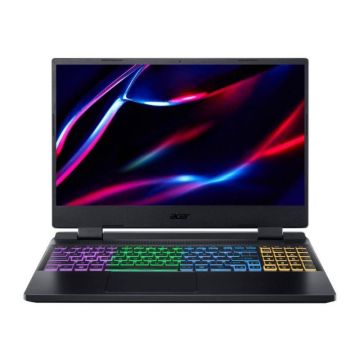 Laptop Acer Gaming 15.6'' Nitro 5 AN515-58, FHD IPS 165Hz, Intel Core i9-12900H, 32GB DDR5, 1TB SSD, GeForce RTX 4060 8GB, No OS, Black