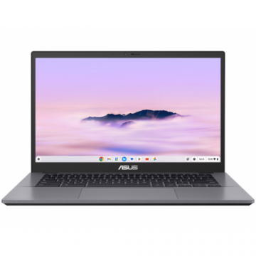 Laptop ASUS Chromebook Plus CX34 CX3402CBA (Procesor Intel® Core™ i3-1215U (10M Cache, up to 4.40 GHz) 14inch FHD, 8GB, UFS 128GB, Intel® UHD Graphics, Chrome OS, Gri)