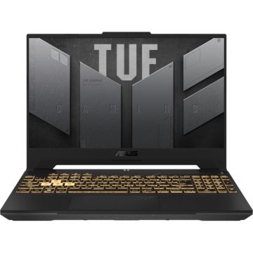 Laptop Asus Gaming 15.6'' TUF F15 FX507ZC4, FHD 144Hz, Intel Core i5-12500H, 16GB DDR4, 512GB SSD, GeForce RTX 3050 4GB, No OS, Mecha Gray