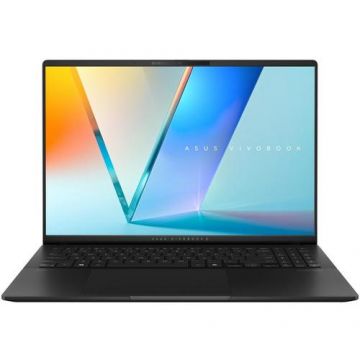 Laptop ASUS VivoBook S 16 OLED M5606WA (Procesor AMD Ryzen™ AI 9 365 (24M Cache, up to 5.0 GHz) 16inch 3.2K 120Hz, 24GB, 1TB SSD, AMD Radeon 880M Graphics, Negru)