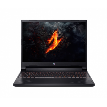 Laptop Gaming Acer Nitro V16 ANV16 (Procesor AMD Ryzen 5 8645HS (16M Cache, up to 5.0 GHz), 16inch FHD+, 16GB DDR5, 512GB SSD, NVIDIA GeForce RTX 4050 @6GB, Negru)