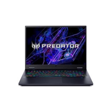 Laptop Gaming Acer Predator Helios 18 PH18-72, Intel Core i9-14900HX, 16inch, RAM 32GB, SSD 2TB, nVidia GeForce RTX 4090 16GB, No OS, Abyssal Black