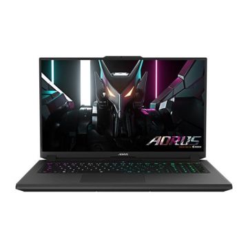 Laptop Gaming Gigabyte Aorus 7 9KF, 17.3'', FHD 360Hz, Intel Core i5-12500H, 16GB DDR4, 512GB SSD, GeForce RTX 4060, Free DOS, Black