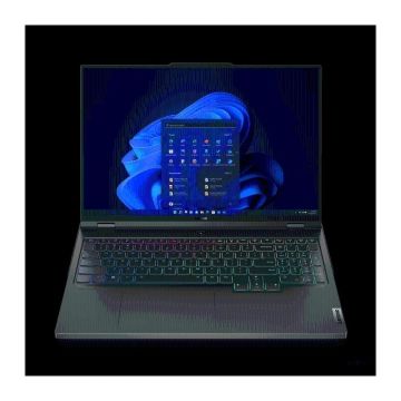 Laptop Gaming Lenovo 16'' Legion Pro 7 16ARX8H, WQXGA IPS 240Hz G-Sync, AMD Ryzen 9 7945HX, 32GB DDR5, 1TB SSD, GeForce RTX 4080, No OS, Onyx Grey