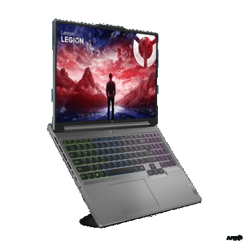 Laptop Gaming Lenovo Legion Slim 5 16AHP9 (Procesor AMD Ryzen™ 7 8845HS (16M Cache, up to 5.1 GHz) 16inch WQXGA 165Hz, 16GB DDR5, 512GB SSD, NVIDIA GeForce RTX 4060 @8GB, DLSS 3.0, Gri)