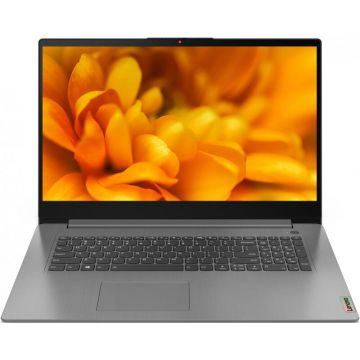 Laptop IdeaPad 3 17ALC6 17.3 inch FHD AMD Ryzen 7 5700U 12GB DDR4 512GB SSD Arctic Grey