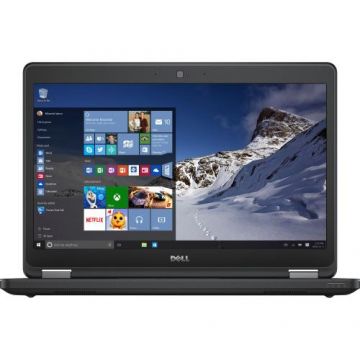 Laptop Refurbished DELL Latitude E5470, Intel Core i5-6440HQ 2.40GHz, 8GB DDR4, 256GB SSD M.2, 14 Inch HD, Webcam + Windows 10 Pro