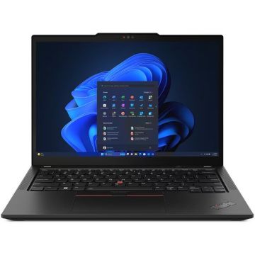 Lenovo Laptop Lenovo ThinkPad X13 Gen 5, Intel Core Ultra 7 155U, 13.3 inch WUXGA, 32GB RAM, 1TB SSD, Windows 11 Pro, Negru