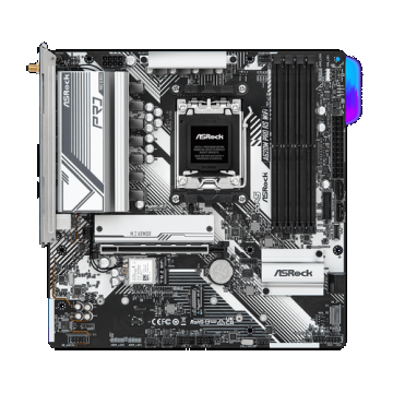 Placa de baza ASRock A620M PRO RS WiFi, AM5, mATX, DDR5, AMD A620