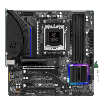 Placa de baza ASRock B650M PG RIPTIDE, AM5, DDR5, AMD B650, mATX