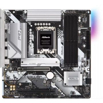 Placa de baza ASRock B760M Pro RS, DDR5, Intel B760, LGA 1700, mATX