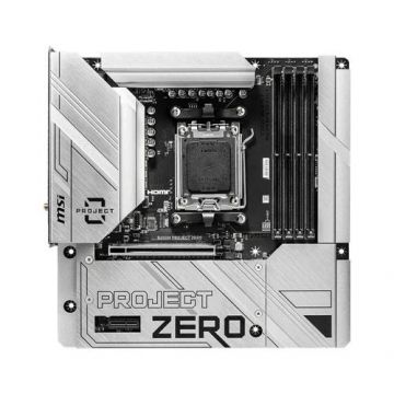 Placa de baza MSI B650M PROJECT ZERO, AM5, AMD B650, mATX