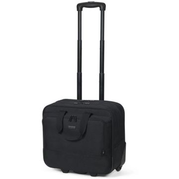 Dicota Geanta laptop, Dicota, Roller Eco Top Traveler BASE, 16, Negru