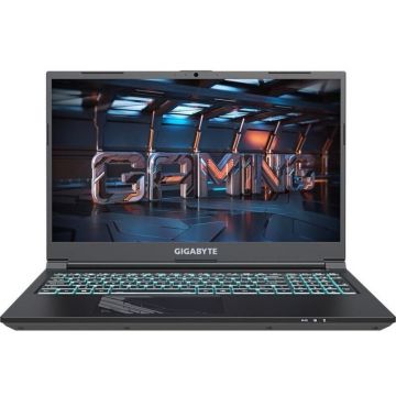 Gigabyte Laptop Gaming Gigabyte G5 MF5, Intel Core i7-13620H, 15.6 inch FHD, 16GB RAM, 1TB SSD, nVidia RTX 4050 6GB, Free DOS, Negru