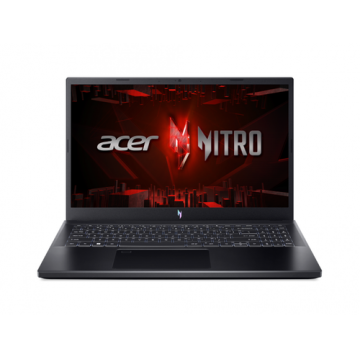 Laptop Gaming Acer Nitro V 15 ANV15-51 (Procesor Intel® Core™ i5-13420H (12M Cache, up to 4.60 GHz), 15.6inch FHD 144Hz, 16GB, 512GB SSD, GeForce RTX 4060 @8GB, Negru)