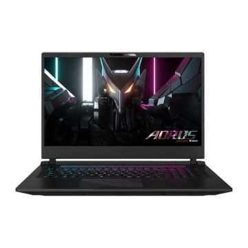 Laptop Gaming Gigabyte AORUS 17 9SF-E3EE253SD, Intel Core i5-12500H, 17.3inch, RAM 16GB, SSD 512GB, nVidia GeForce RTX 4070 8GB, No OS, Black