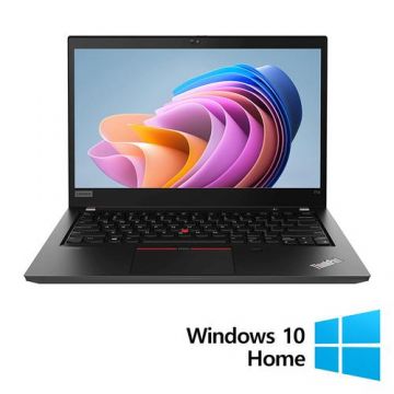 Laptop Refurbished LENOVO ThinkPad T14, Intel Core i7-10610U 1.80-4.90GHz, 32GB DDR4, 512GB SSD, 14 Inch Full HD, Webcam + Windows 10 Home