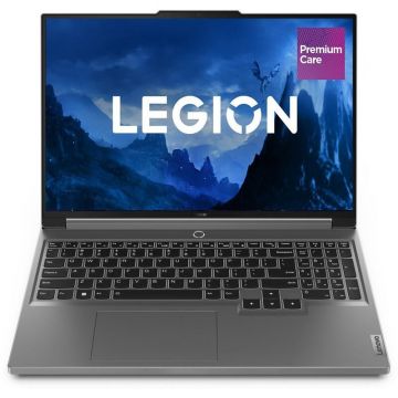 Lenovo Laptop Gaming Lenovo Legion 5 16IRX9, Intel Core i5-13450HX, 16 WQXGA, 16GB RAM, 512GB SSD, nVidia RTX 4060 8GB, Free DOS, Gri