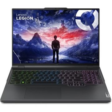 Lenovo Laptop Gaming Lenovo Legion Pro 5 16IRX9, 16 inch WQXGA, Intel Core i9 14900HX, 32GB RAM, 1TB SSD, nVidia RTX 4060 8GB, Free DOS, Gri