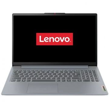 Lenovo Laptop Lenovo IdeaPad Slim 3 15IRH8, Intel Core i7-13620H, 15.6 inch FHD, 16GB RAM, 512GB SSD, Free DOS, Gri